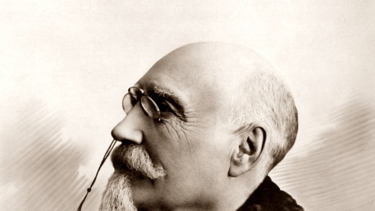 José Echegaray, al final de su vida.