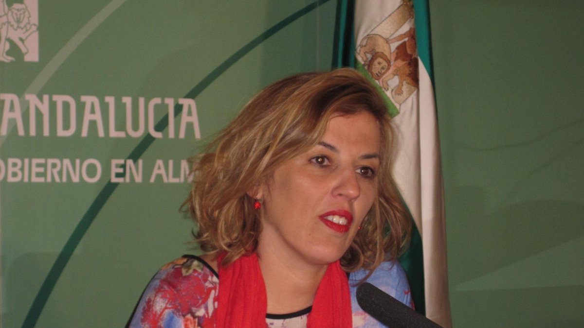 La cabeza de lista del PSOE al Congreso, Sonia Ferrer.