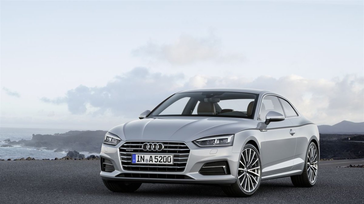 El nuevo A5 Coupé cuenta con un nuevo diseño exterior más deportivo y equilibrado.
