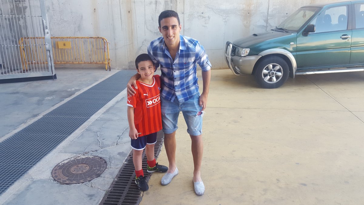 Pellerano y Bauti en la puerta del Mediterráneo.