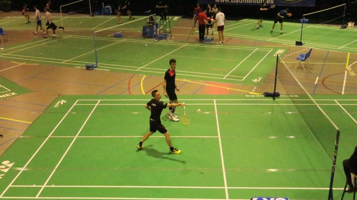 El campeón almeriense en acción.