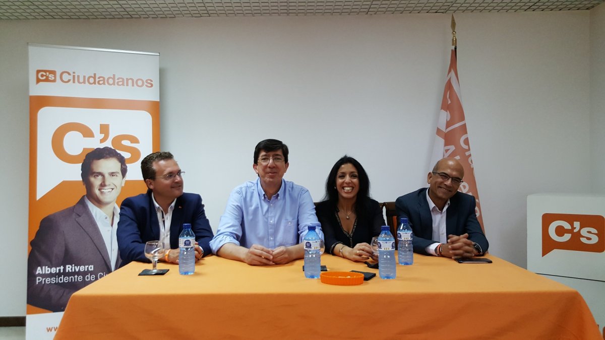 Diego Clemente, Juan Marín, Marta Bosquet y Jesús Vicente