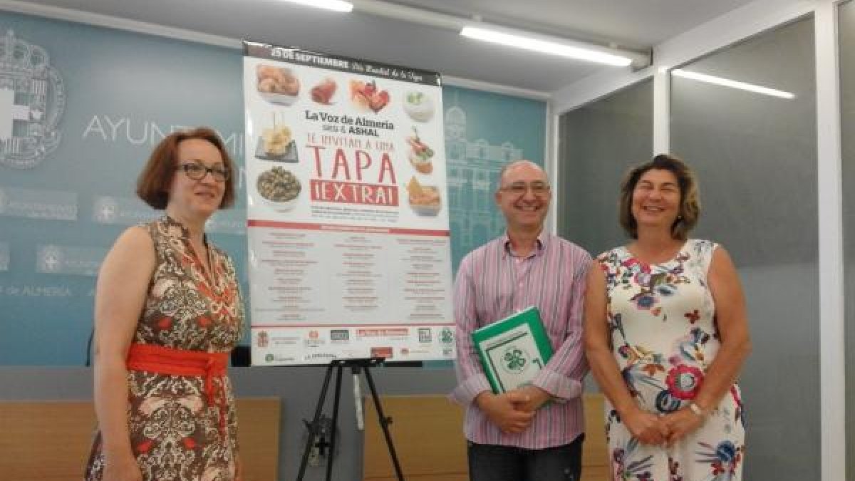 Una de las actividades realizadas entorno a la Tapa de Almería.