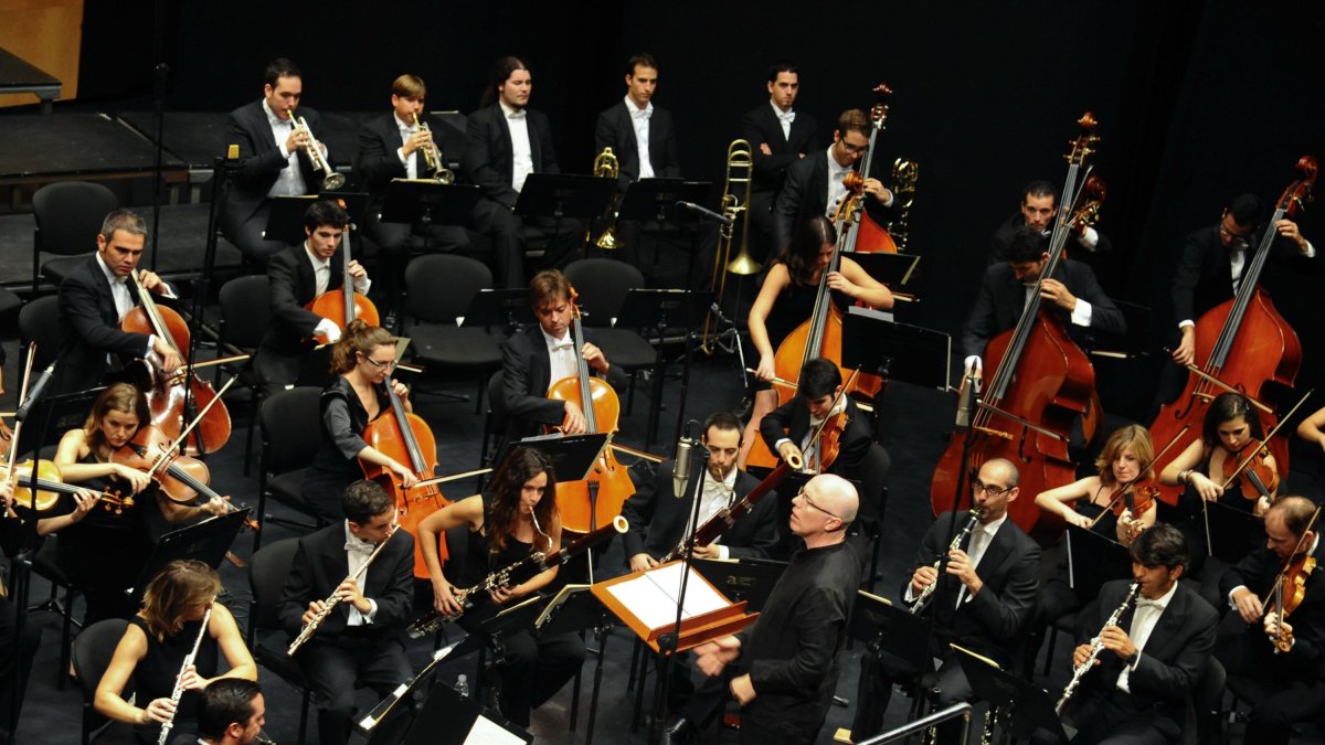 Michael Thomas en un concierto con la OCAL