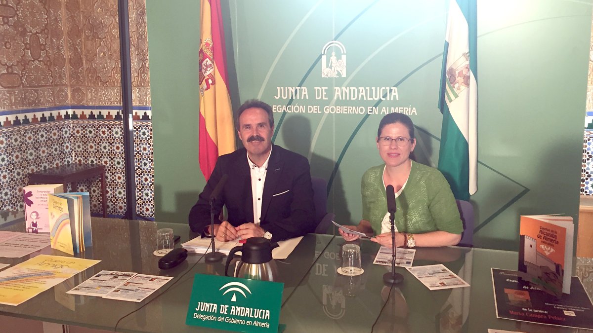 Presentación de la programación de junio de la Villaespesa, ayer en la Junta.