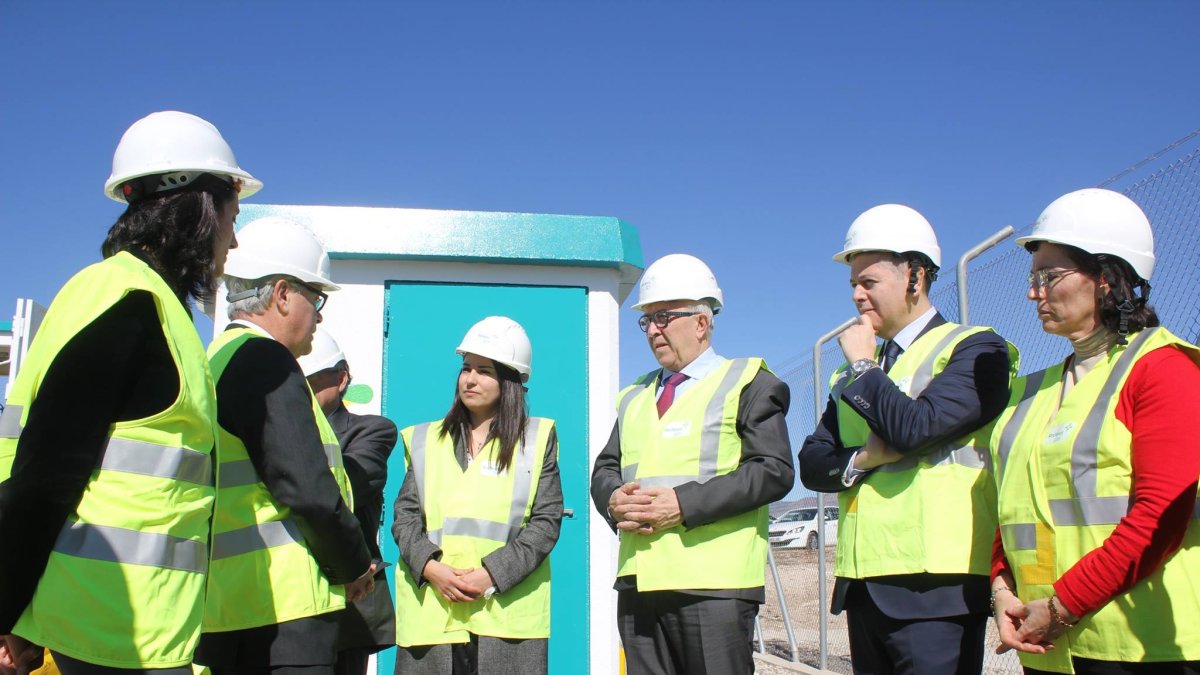 Acto celebrado con la llegada del gas natural a Albox.