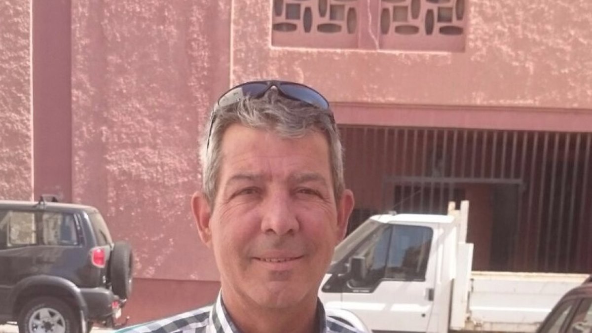 Paco Rodríguez, uno de los entrenadores de María.