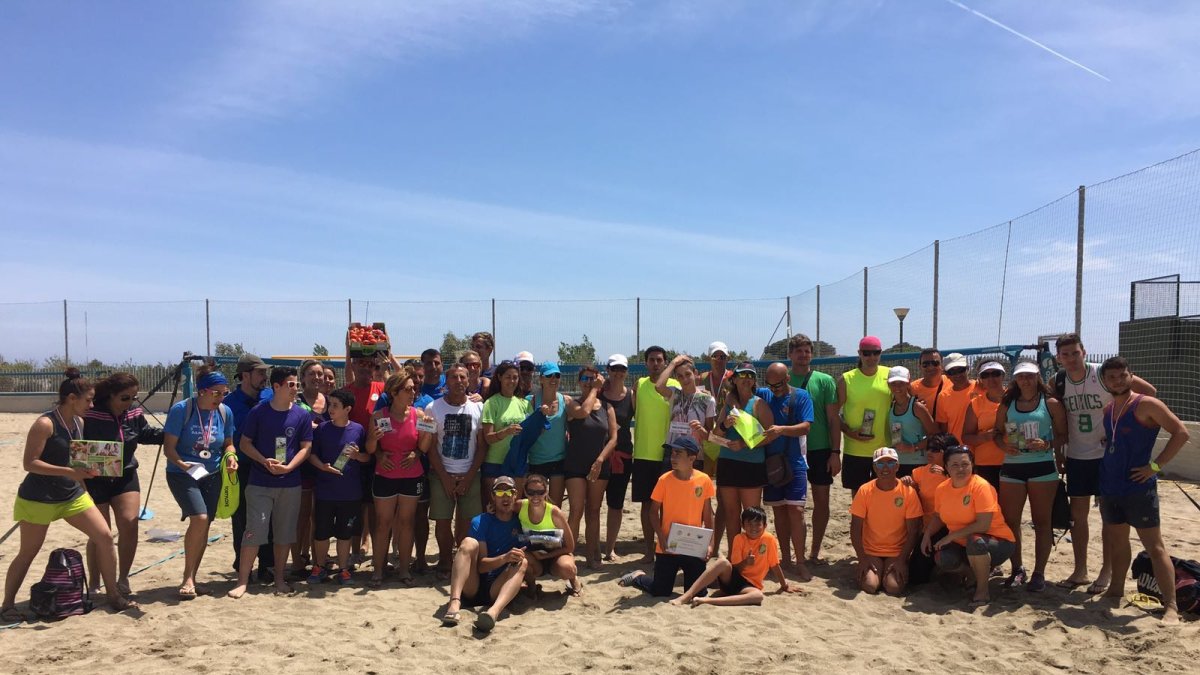 Los participantes en el evento.