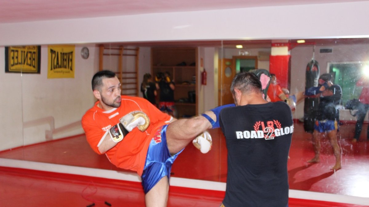 Tejedor se emplea a fondo en cada entrenamiento.