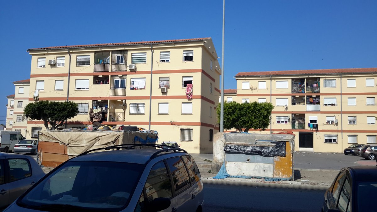 Bloques rehabilitados en El Puche Norte