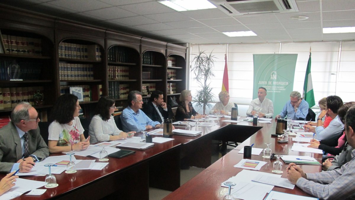 Reunión de la Comisión Provincial de Prevención de Riesgos Laborales.