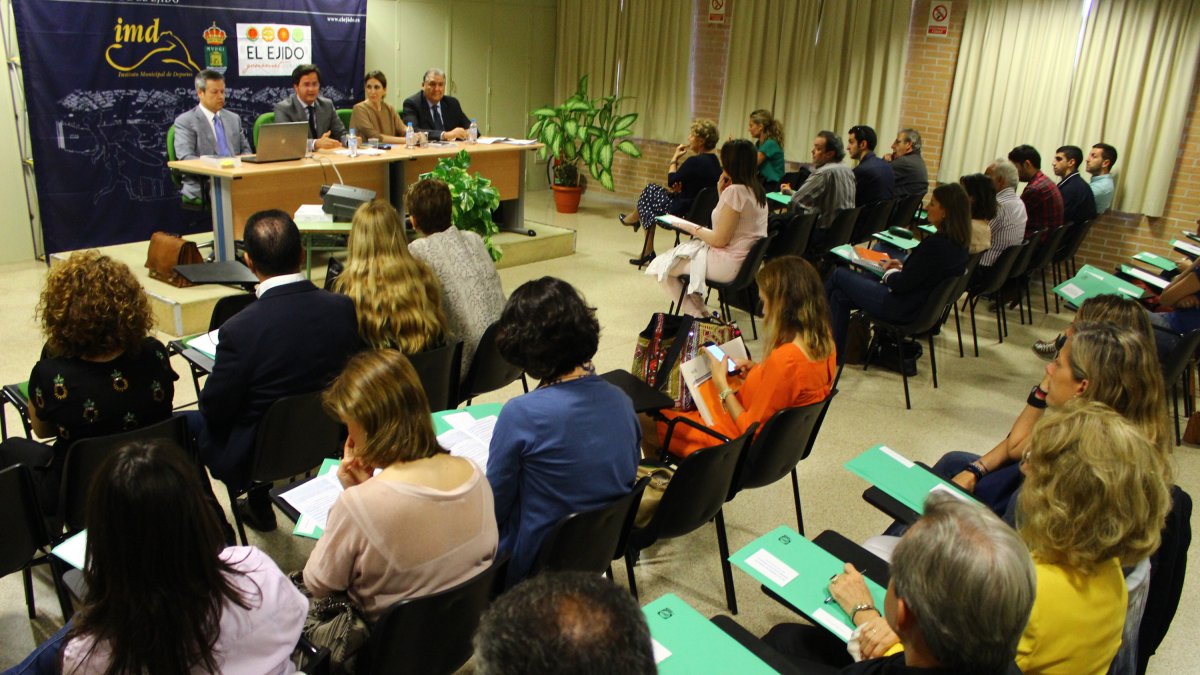 En la imagen, inauguración del curso el pasado viernes.