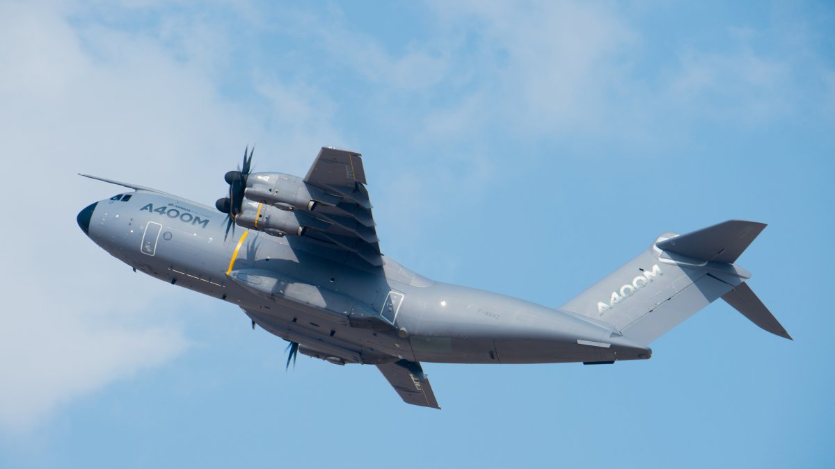 Un Airbús modelo A400M, en una imagen de archivo.