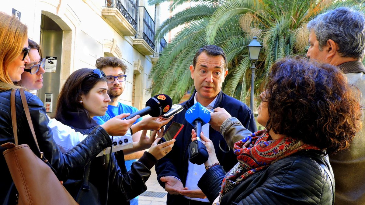 Pérez Navas, portavoz del PSOE.