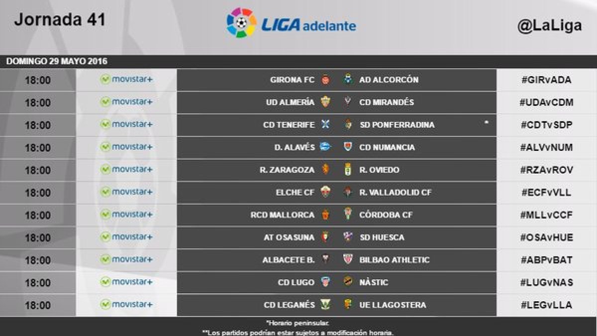 Jornada 41.