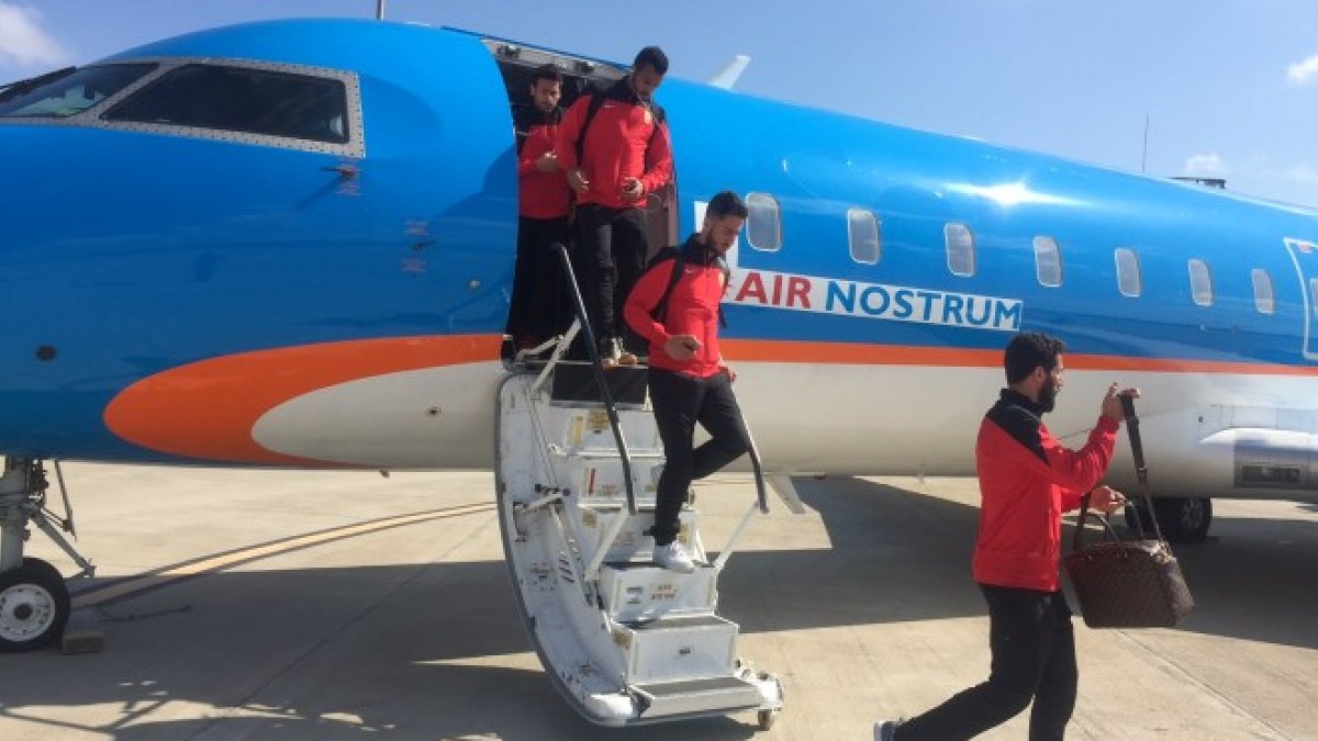 Los rojiblancos viajan en vuelo chárter desde Zaragoza.