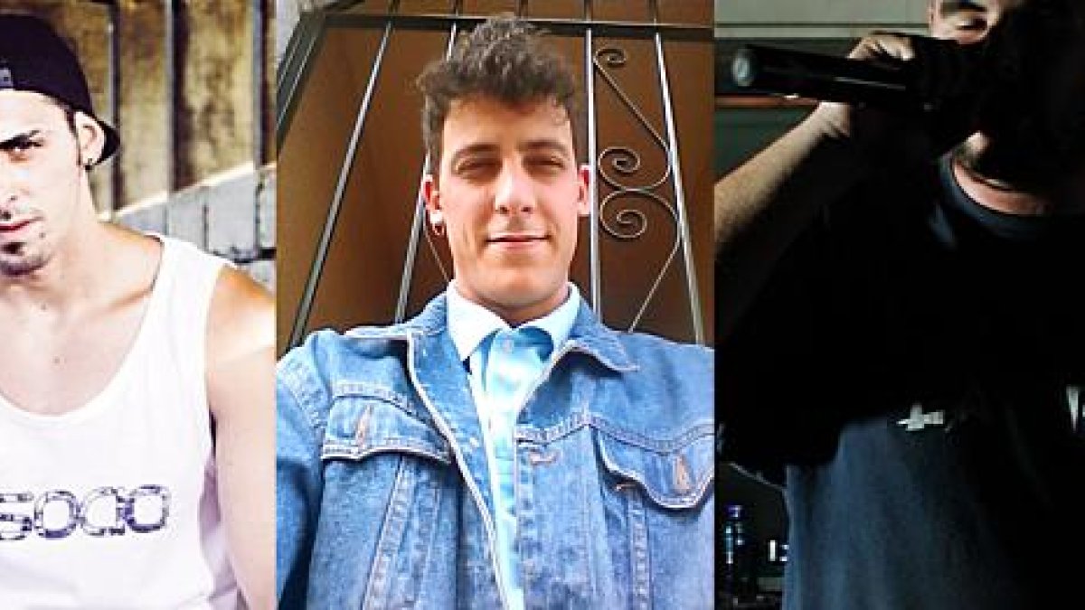 Elekipo, Klone y Walkat, los tres almerienses que hoy participan en la semifinal de la Batalla de Gallos Red Bull.