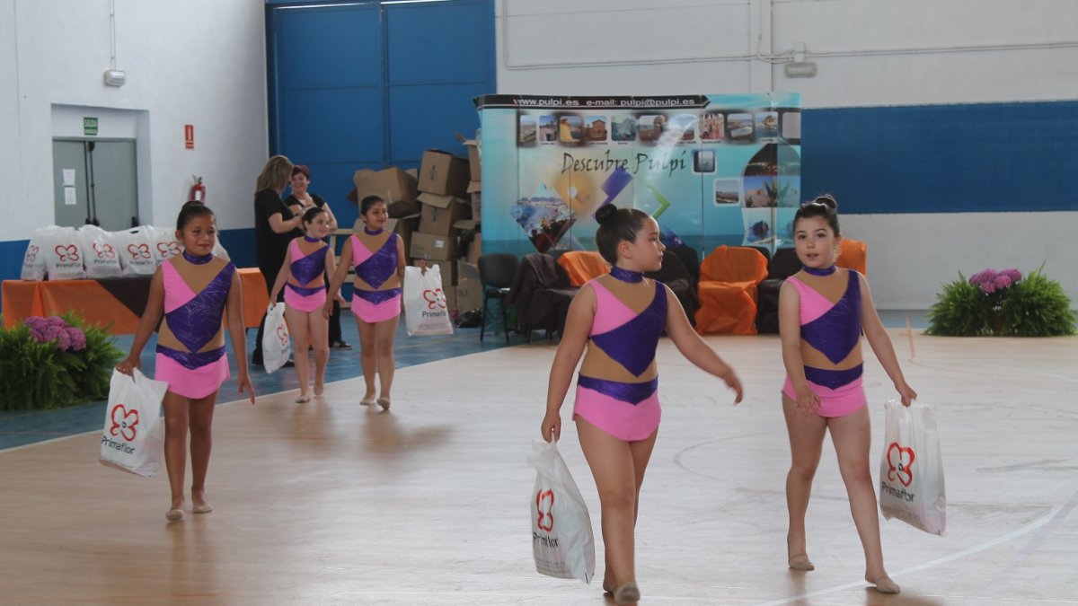 La mejor gimnasia rítmica en Pulpí.