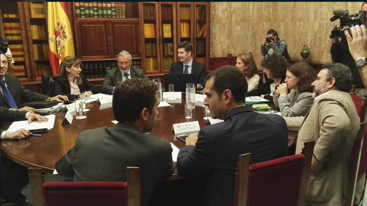 Reunión de la sociedad de gestión Almería Alta Velocidad