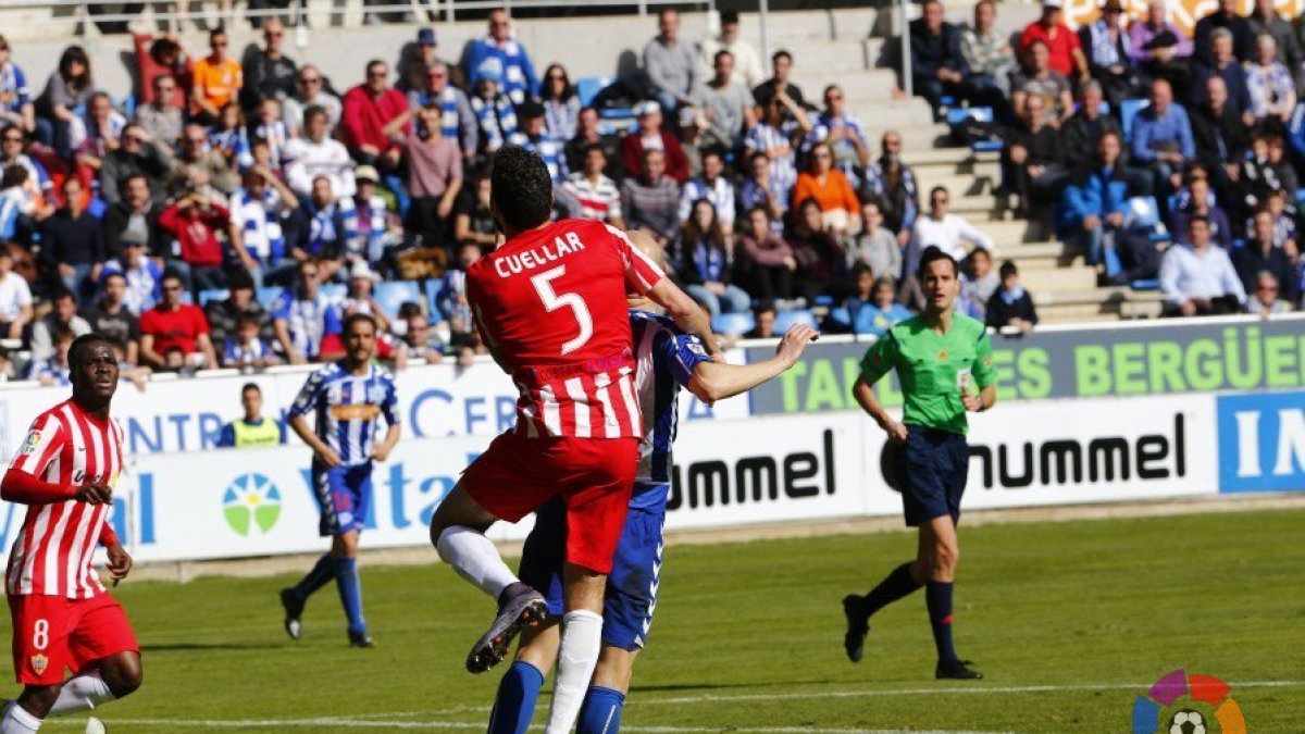 Ruipérez Marín en el partido de Vitoria.