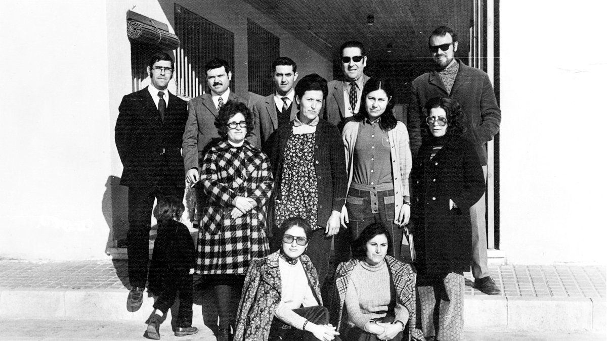 Grupo de maestros del colegio público ‘Virgen del Mar’ de Cabo de Gata.