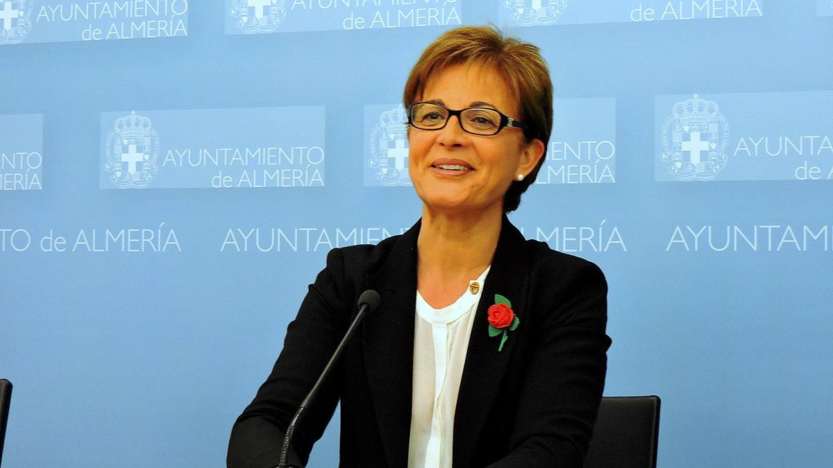 Adriana Valverde, concejal del PSOE en el Ayuntamiento de Almería.