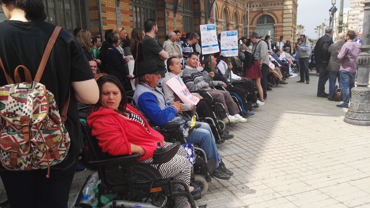 Concentración de ayer.