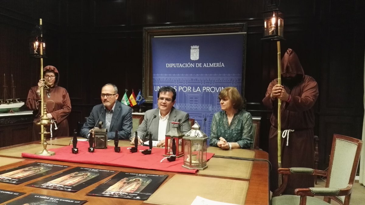Presentación de la Noche de los Candiles en Diputación