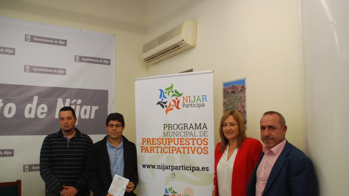 Presentación de los presupuestos participativos, ayer en Níjar.