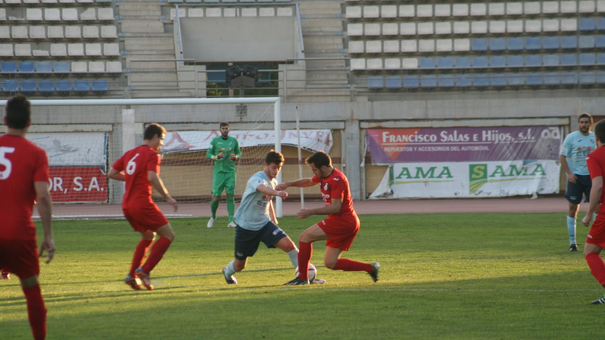 Imagen del partido de la primera vuelta.