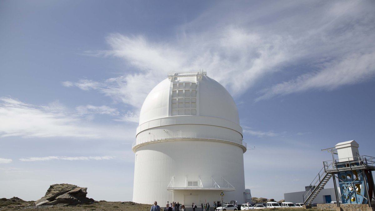 Calar Alto ha recibido hoy la visita de Susana Díaz, presidenta de la Junta de Andalucía.