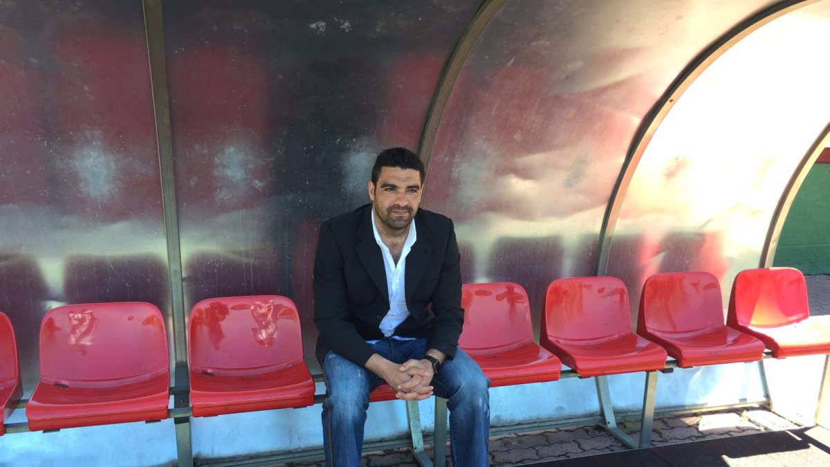 Michel Carrilero, entrenador del Móstoles.