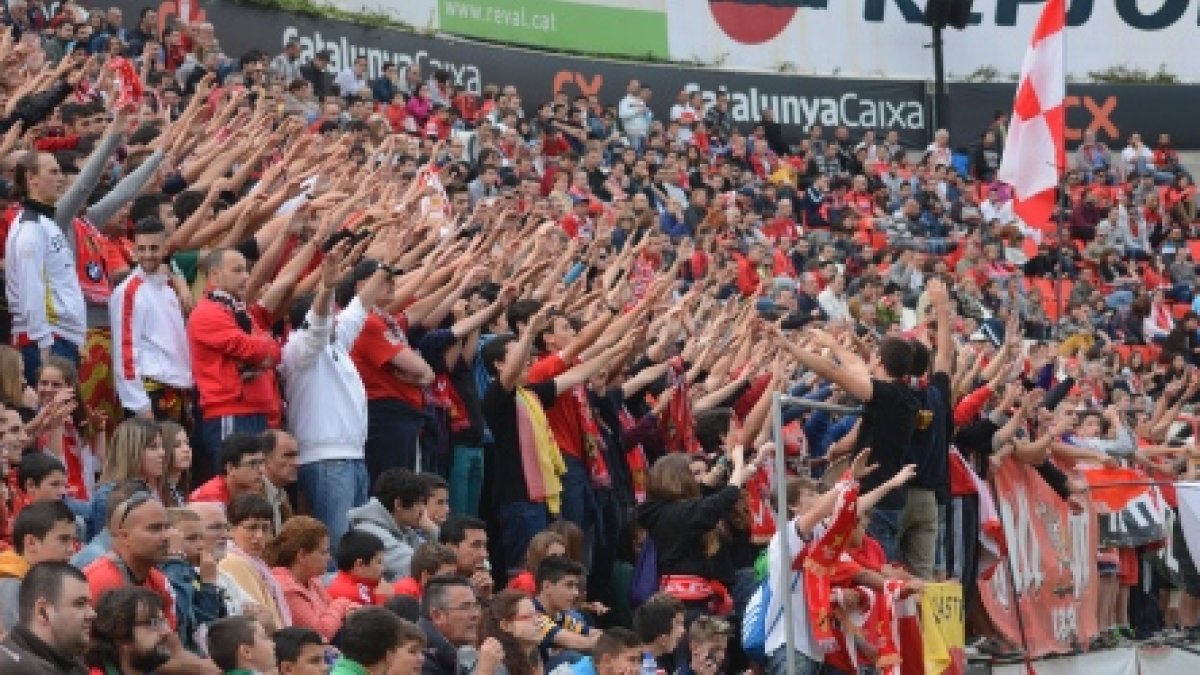 Aficionados del Nástic.