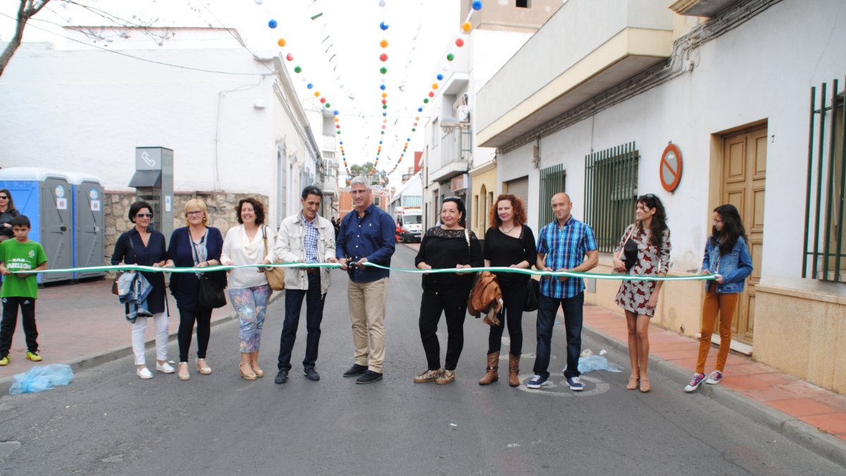 Inauguración ayer de la Feria del Mediodía.