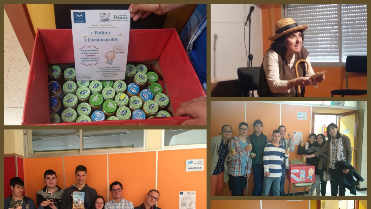 El IES Maestro Padilla se suma a la Campaña de Potitos Solidarios de Librerías Picasso