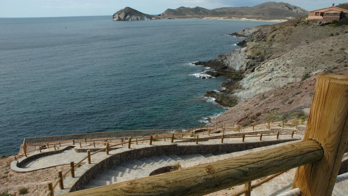 Mirador de San José en el Parque Natural Cabo de Gata.