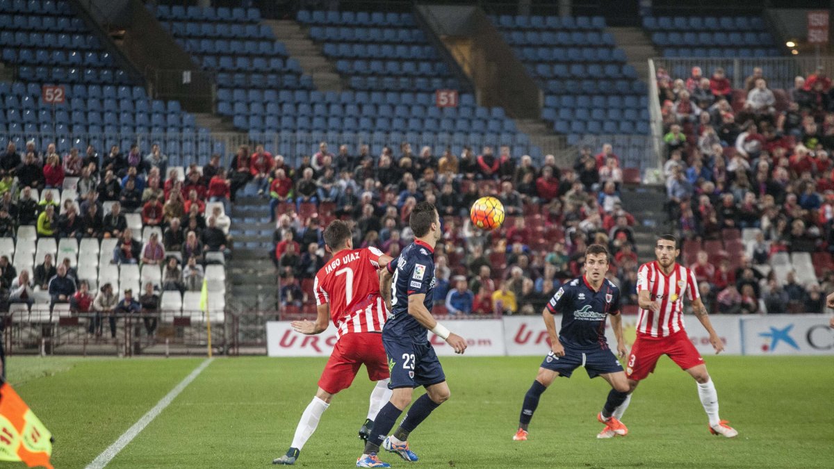 Imagen del partido de la 1ª vuelta.