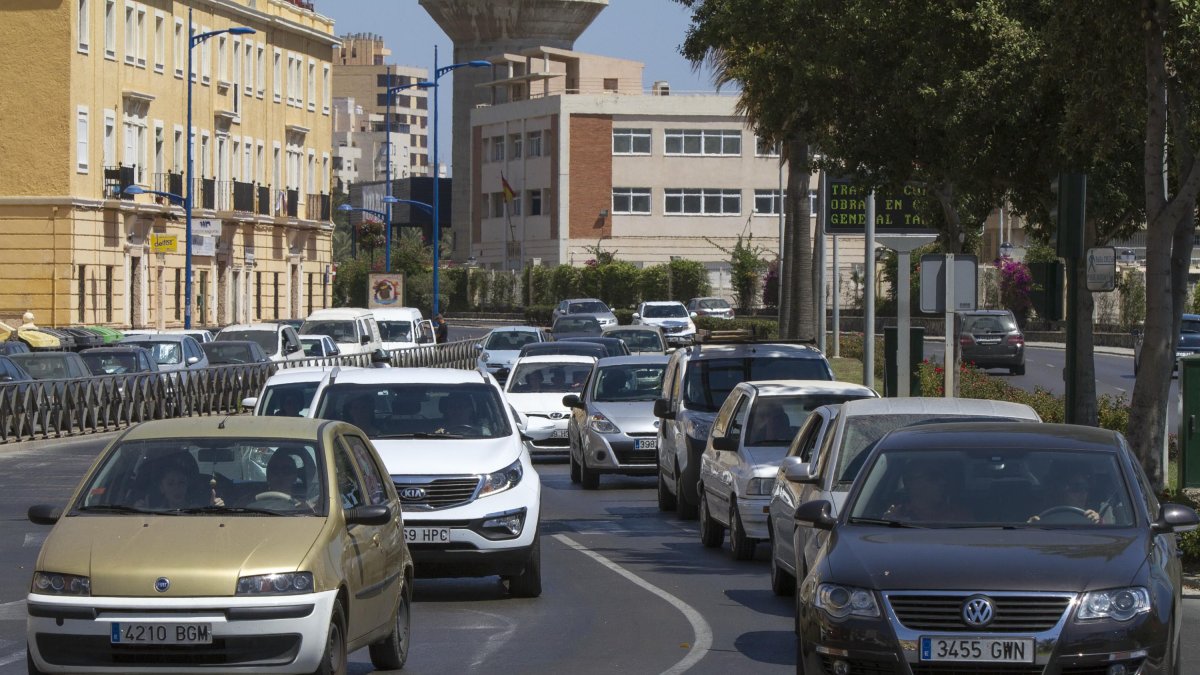 Salida de Almería por el Puerto