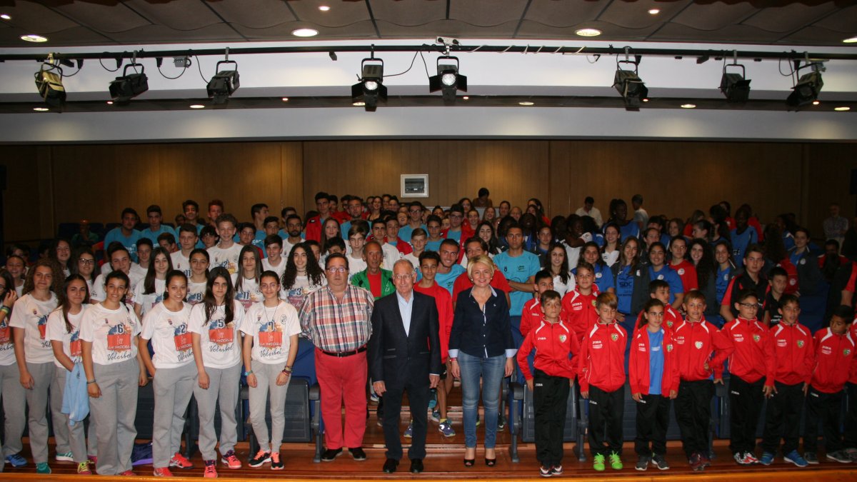 Amat siempre cerca de sus deportistas.