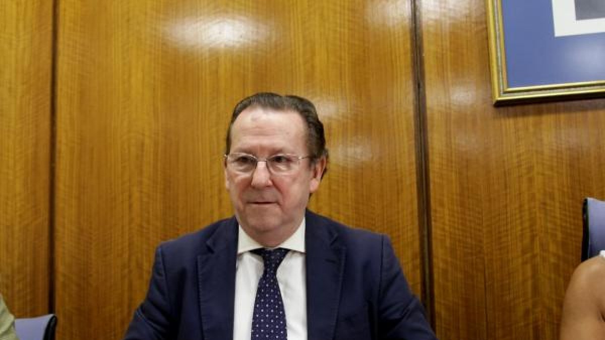 Emilio de Llera, consejero de Justicia de la Junta de Andalucía.