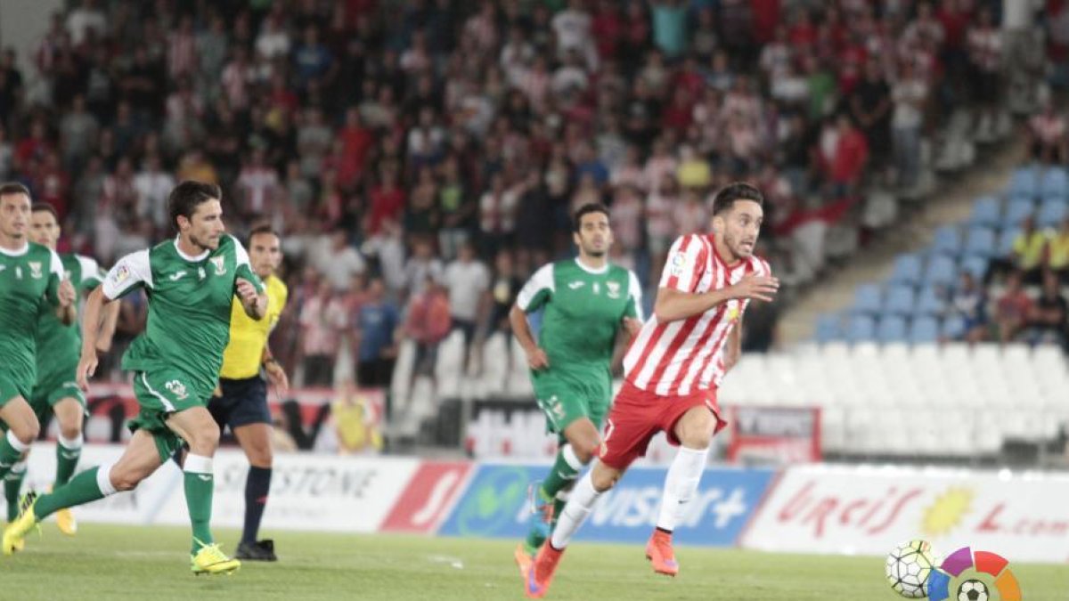 Arcediano en el Almería 3 Leganés 2