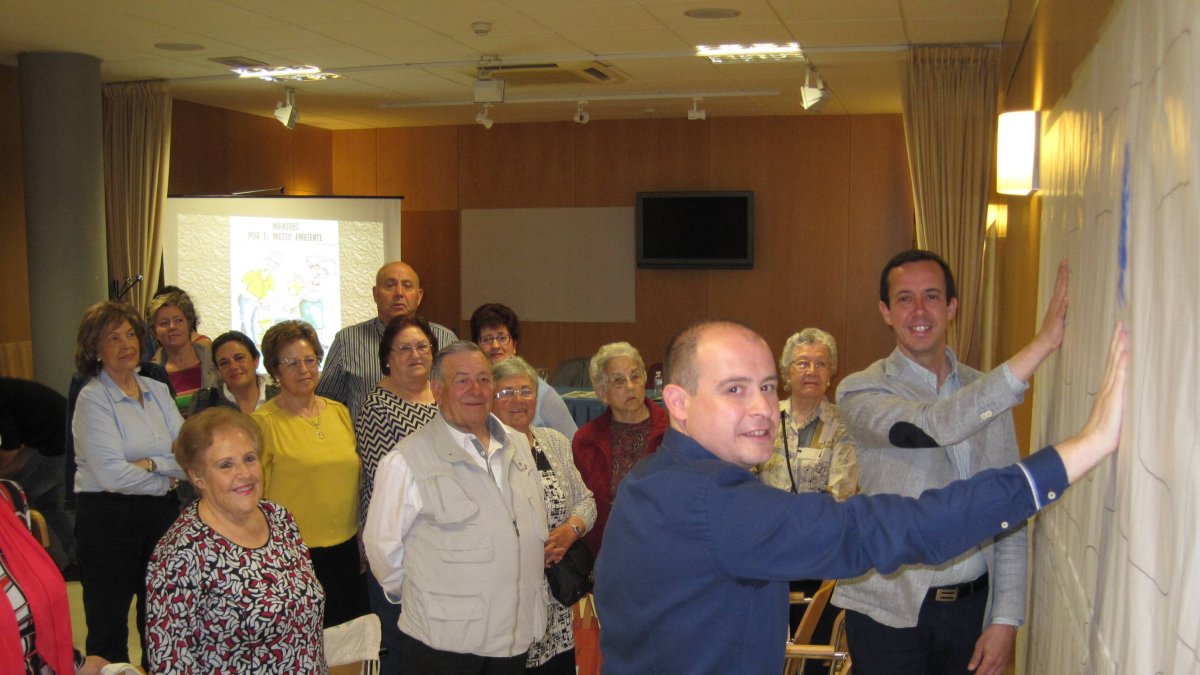 Antonio Martínez y José María Martín han asistido hoy en el encuentro.