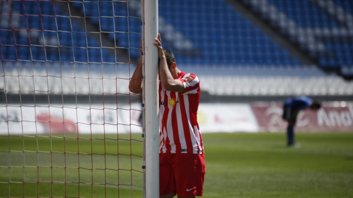 La imagen de la derrota.