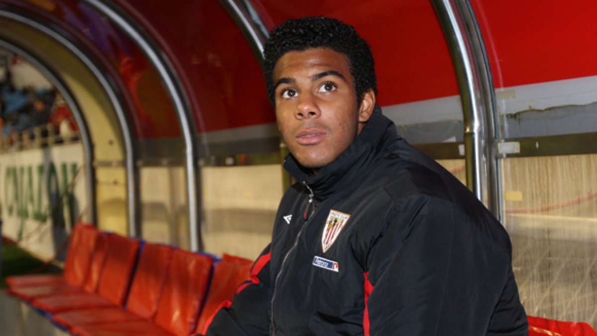 Jonás Ramalho, jugador del Bilbao Athletic.