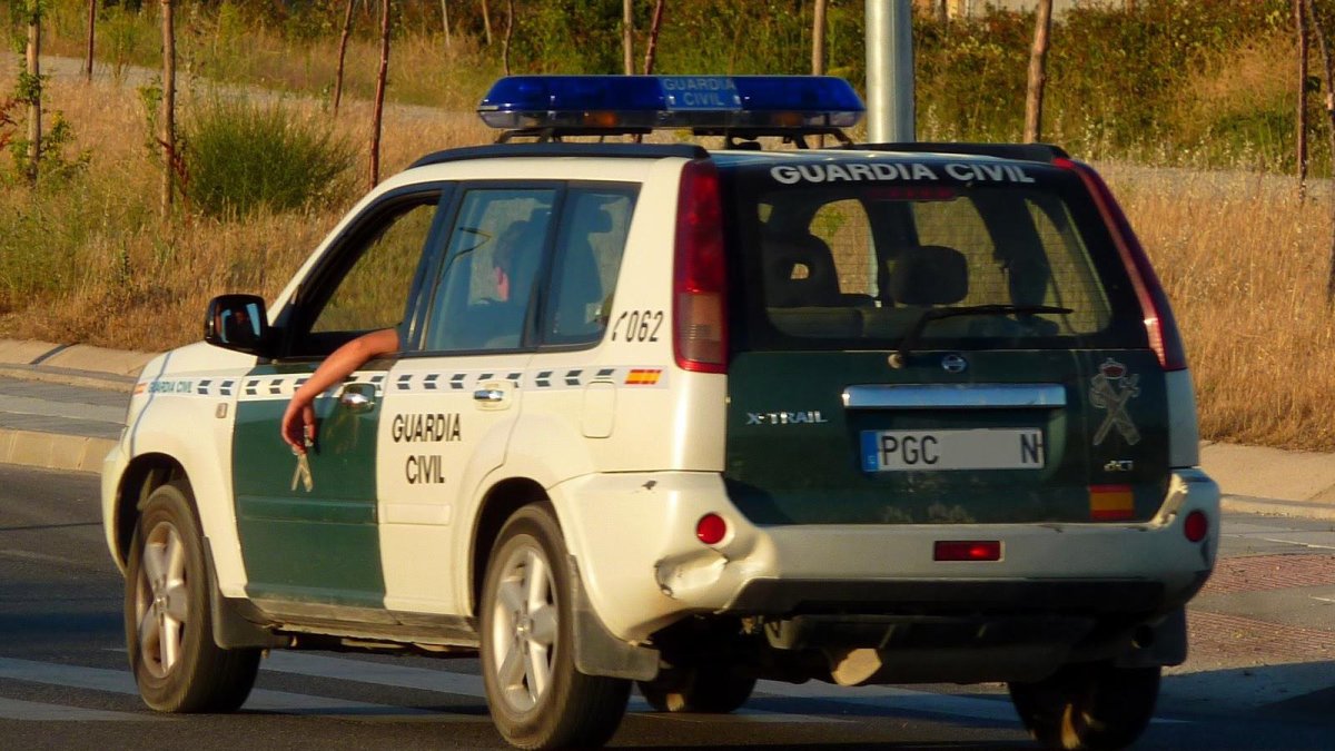 Vehículo de la Guardia Civil en una imagen de archivo.