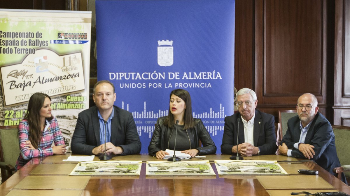 Puesta de largo de la prueba en Diputación.