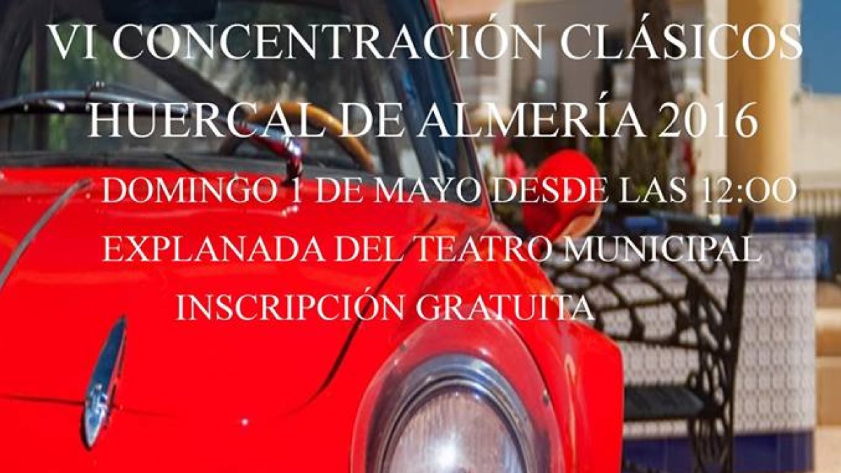 Cartel de la sexta edición de la concentración.