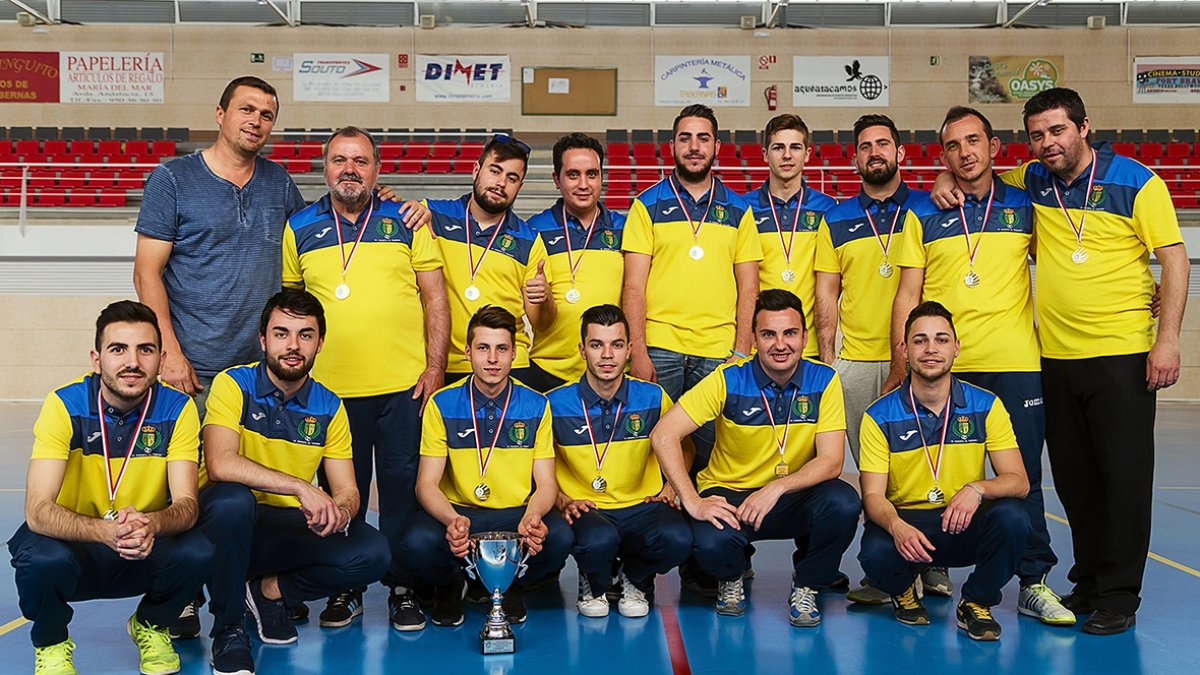 Los campeones de la Andaluza.