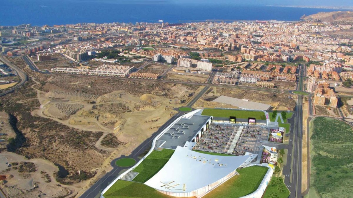 Proyecto del Centro Comercial de Bogaris en Torrecárdenas