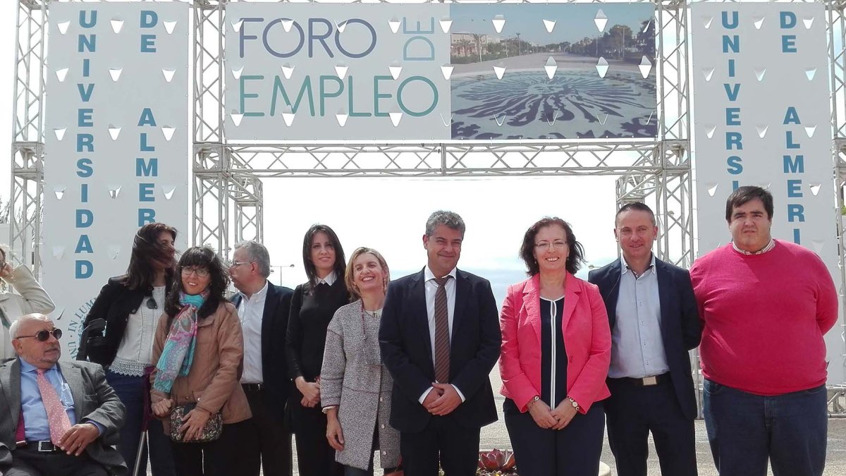 Inauguración del I Foro de Empleo en la UAL
